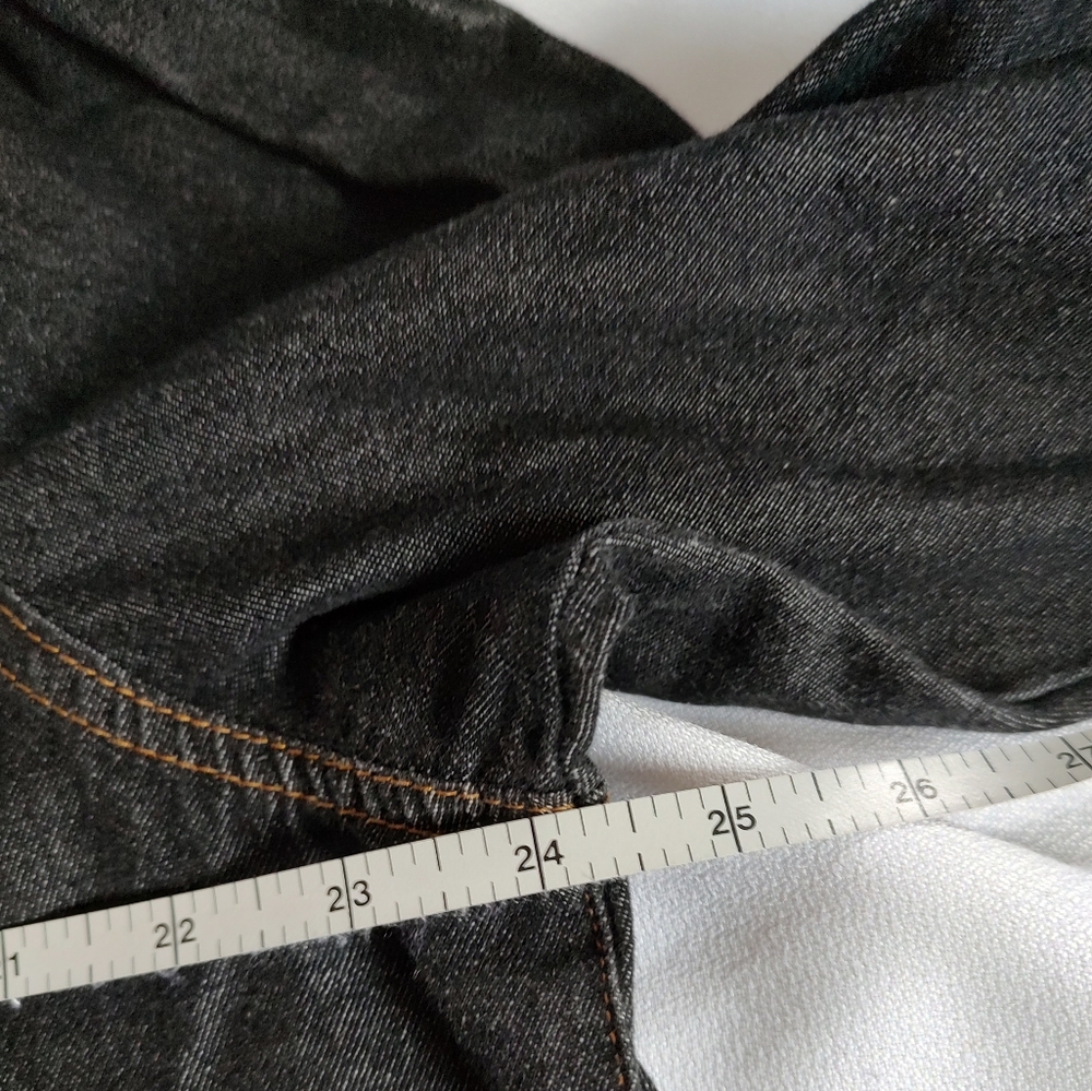 EUC Orvis Black Denim Dress/Lounger - Picture 6 of 10